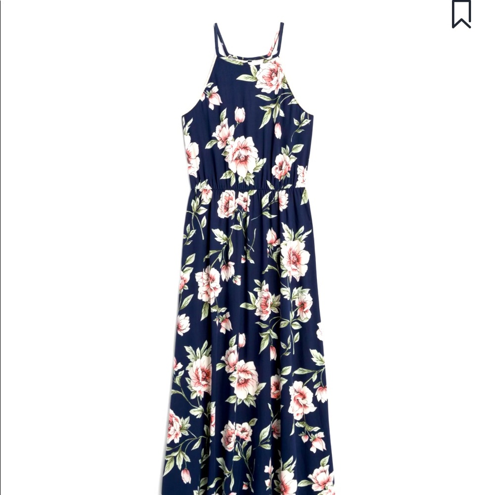 French Gray Maxi dress size small, lightly worn in great condition!